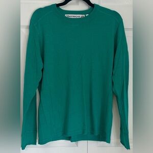 Obermeyer Green Crewneck Sweater